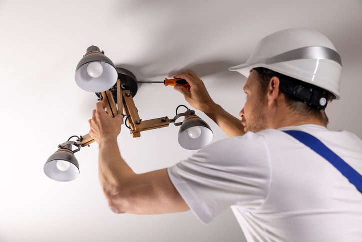 lighting fixture installation