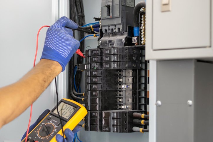 electrical breaker panel